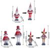 Standing Santa Claus Retractable Doll Snowman Elk Merry Christmas Decoration  Home Decoration