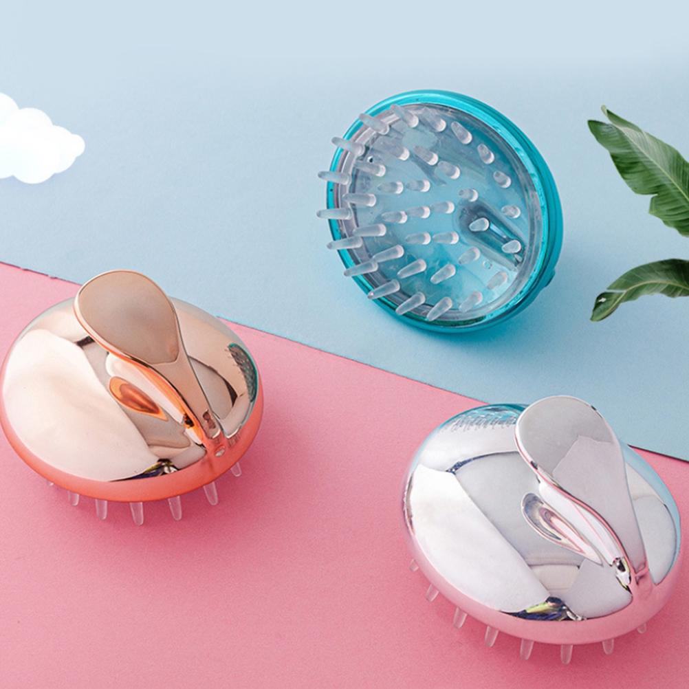 Scalp Massager Shampoo Brush Hair Cleaning Brush Head Scrubber for Adults Children and Pets