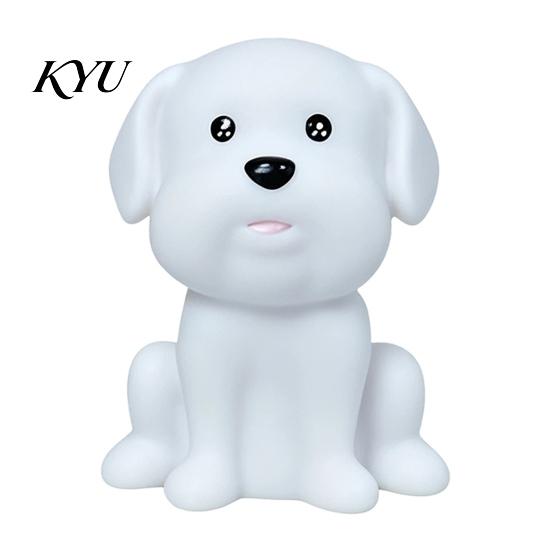 Decorative Desk Lamp for Kids Cute Animal Night Light Kids, Rabbit Bear Deer Cat Dog Birthday Gifts Boys Girls Shape LED Bedside Lamp, Soft