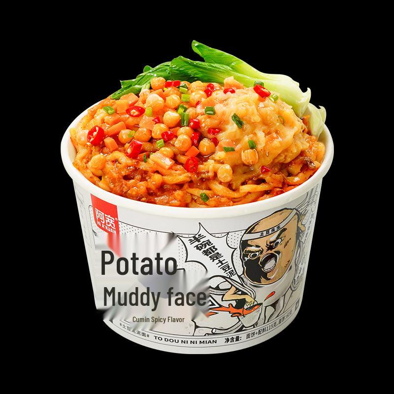A Kuan Instant Noodles & Potato Mud Mix