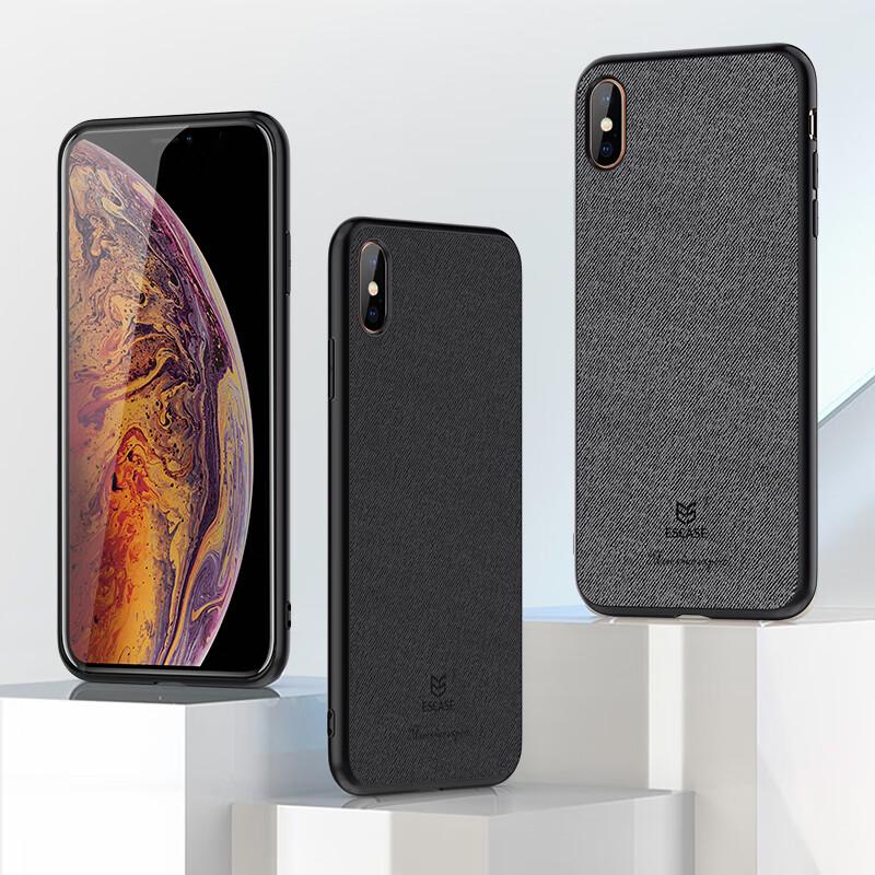 ESCASE Blended Fabric Anti-Drop iPhone Case