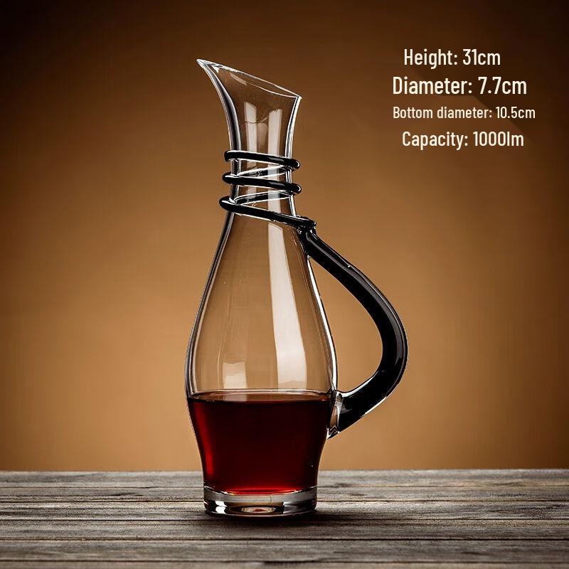 Kristallglas Weindekanter