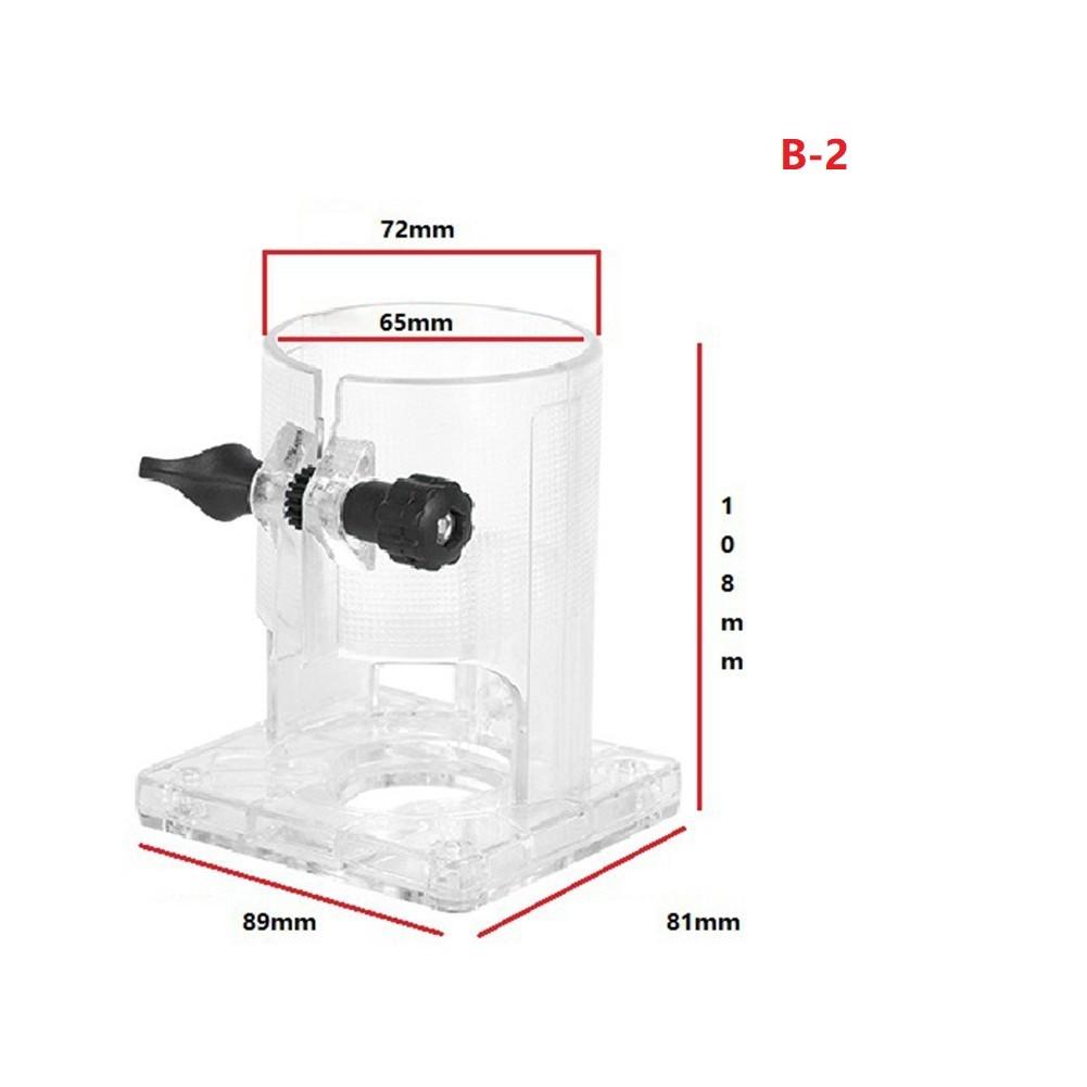 Upgraded Trimming Machine Base Suitable for MakitaRT0701C and Other Brands