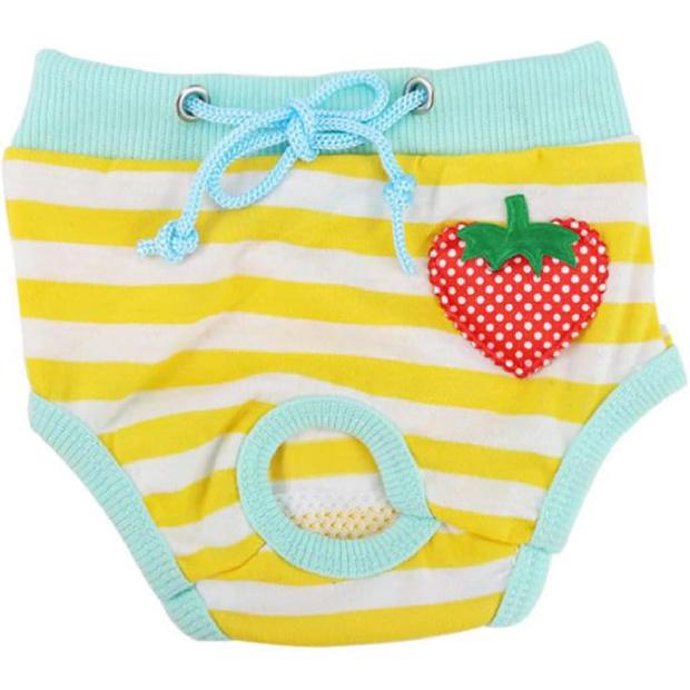 Pet Safety Pants for Dogs Cats Comfortable Cotton Sanitary Menstruation Diapers for Washable Dog Diapers and Pet Physiological Pants