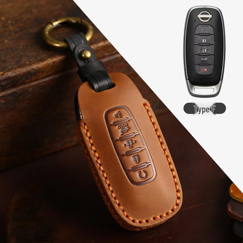 Nissan Key Case: Compatible with 23 Models Including Teana, Ariya, Sylphy, X-Trail, Tiida, Qashqai, and Kicks