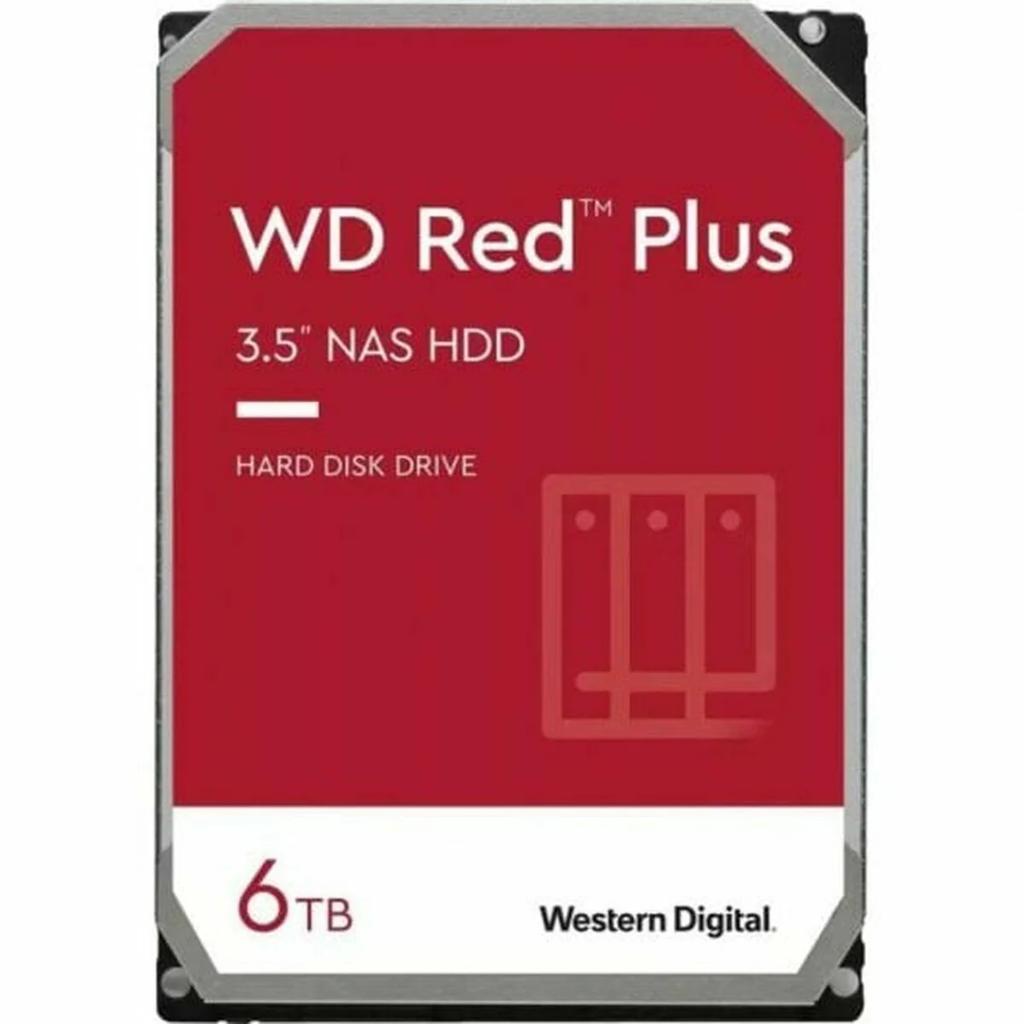 Western Digital Red Plus WD60EFPX Internal Hard Drive 6 TB Non Specified