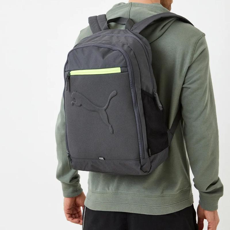 New PUMA Nylon Polyester Backpack Regular Unisex Asphalt 073581-17