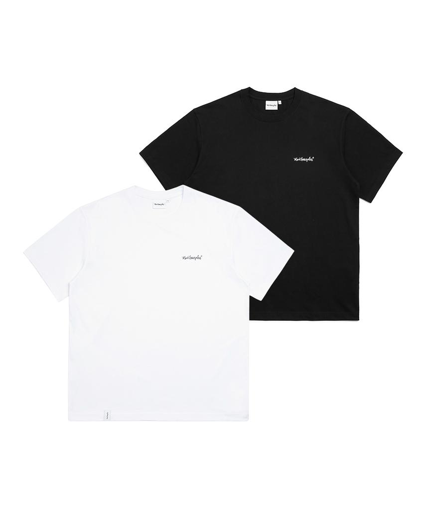 Mark Gonzales Signed Logo Cool Cotton 2-Pack Short Sleeve T-Shirt - Mix