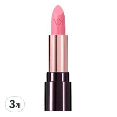 VDI Bob Lip Cut Rouge 3.8g, PK104 Pink Baby, 3 Pieces