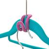 1Pcs Household Flocking Hanger Hanger Household Creative Force Slip Resistant Accessories Supplies Decoration Tools