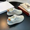 Autumn New Ins White Shoes Women's Fashionable Platform Platform Shoes for Students Casual Sneakers