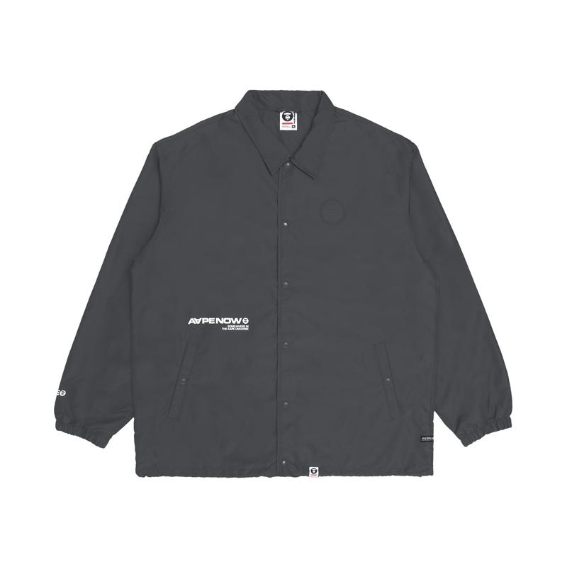 Aape By *A Bathing APE® Logo Print Shirt Jacket AAPLJM7521XXJ