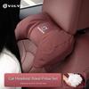Autokopfstütze Ochsenhorn-Typ Nackenstützkissen für Volvo Xc60 Xc90 V40 V60 S60 XC40 V50 V90 S80 C40 V70 XC70 C30 EX90 C70 Rdesign