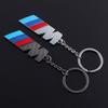 VSRF8 3D Metal Car Emblem Keychain Key Chain Keyrings Key Holders for BMW M3 M5 M Power Badge Auto Decoration Styling Accessories
