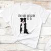 Border Collie Tee Women Summer Designer Graphic Tshirts feUnisex Designer S Clothes