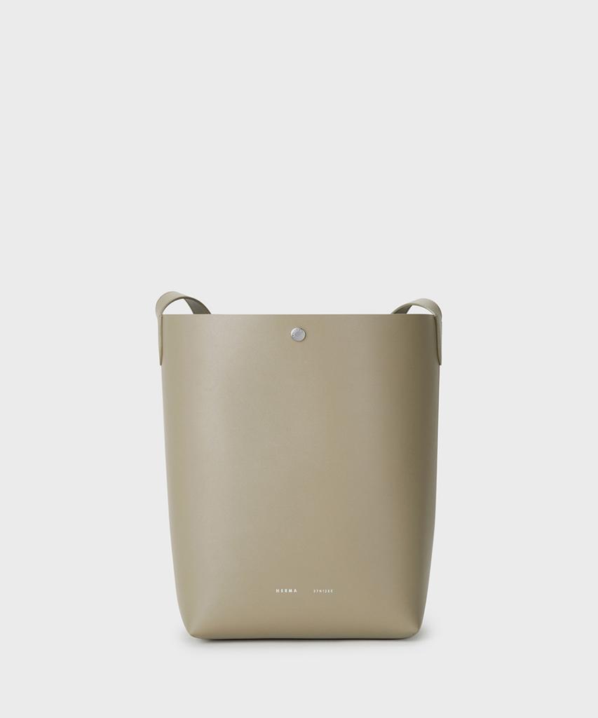 Herma Large Cabas Shoulder Bag Ecru