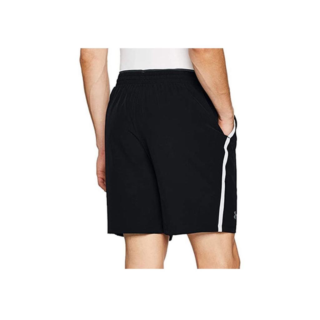 Under Armour Qualifier Training Sports Loose Shorts Men Bottoms Black 1327676-001