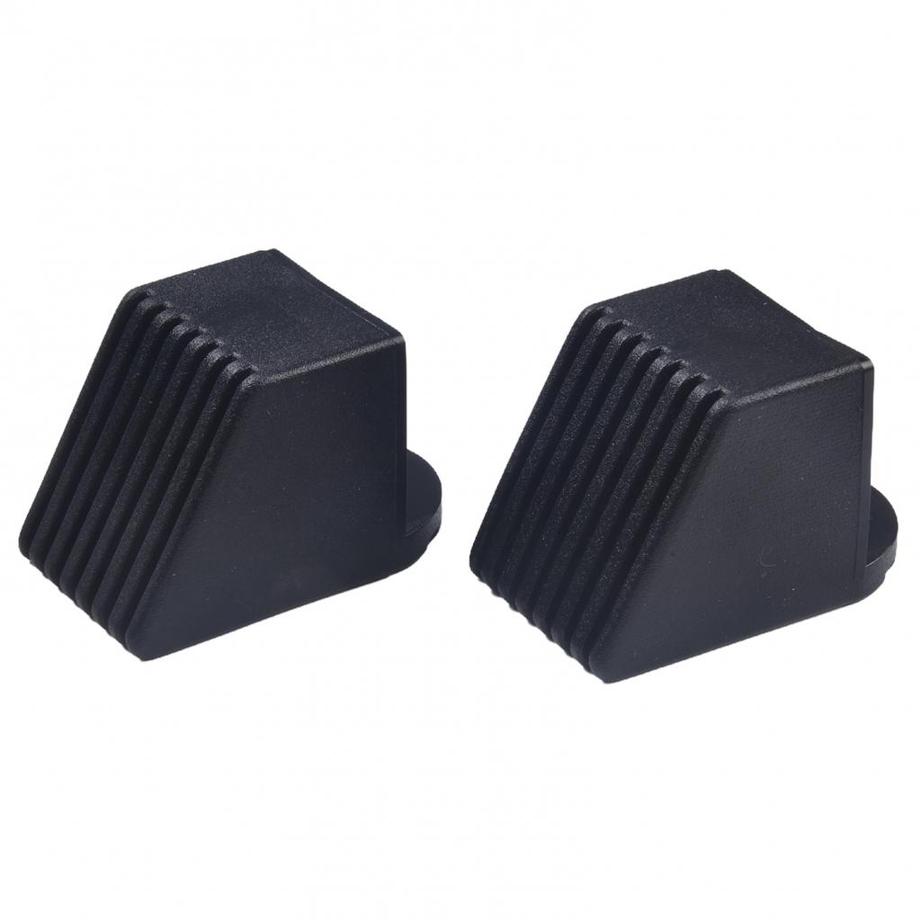 2pcs Fitness Equipment Square End Cap Foot Cover Protectors Gym Accessories