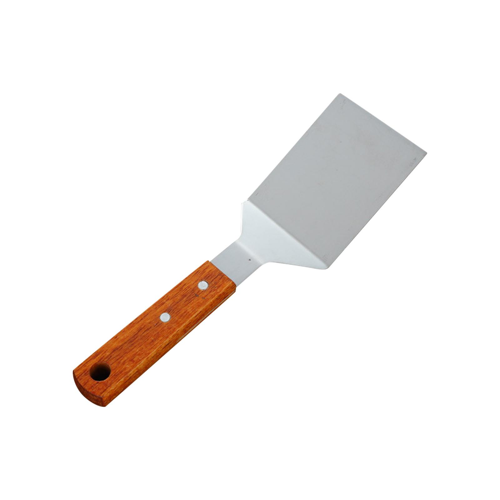 

Wok Tools Food Grill Cake Baking Shovel Pie Server Bbq Grill Spatula Dough Cutter Steak Spatula Lifter Metal Small Tools Pizza One Size