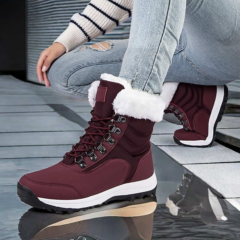 Fashion Thick Sole Plush High Sneakers 48 Orange Trainers Shoes Summer Woman Ankle Boots Sports Wholesale Clearance Flatas Imported