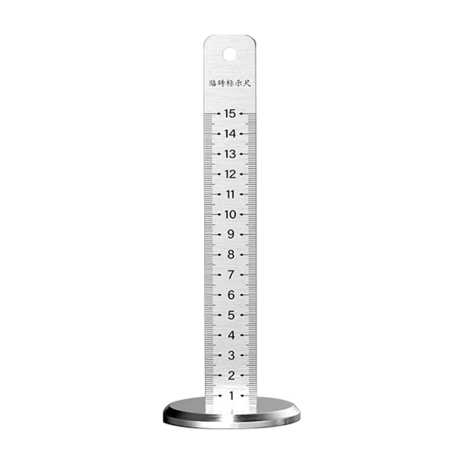 

Equal Height Ruler Tile Laying Horizontal Level Gauge Stable Base Gradienter