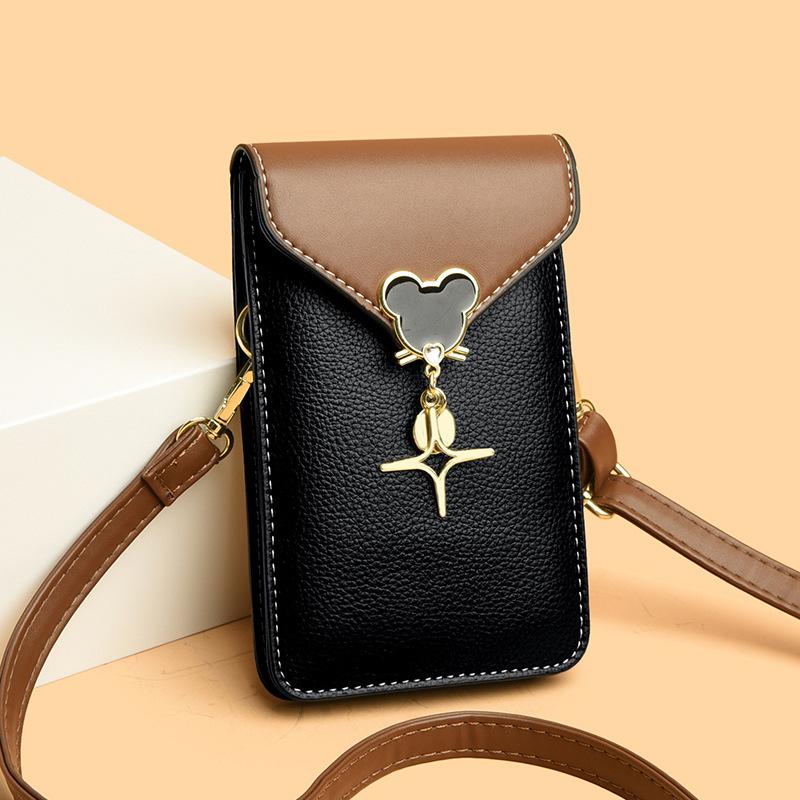 Ladies' Single-shoulder Crossbody Bag A Fashionable and High-quality Vertical Small Bag
