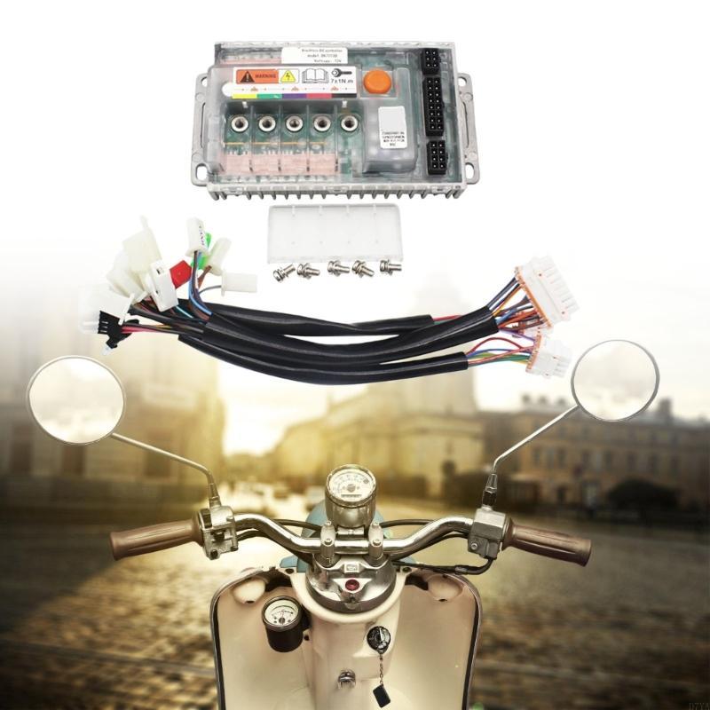 Programovatelný bezkartáčový regulátor motoru pro elektrická vozidla 72V Bezkaráčový regulátor motoru pro elektrokolo 65A 1800W D7YA