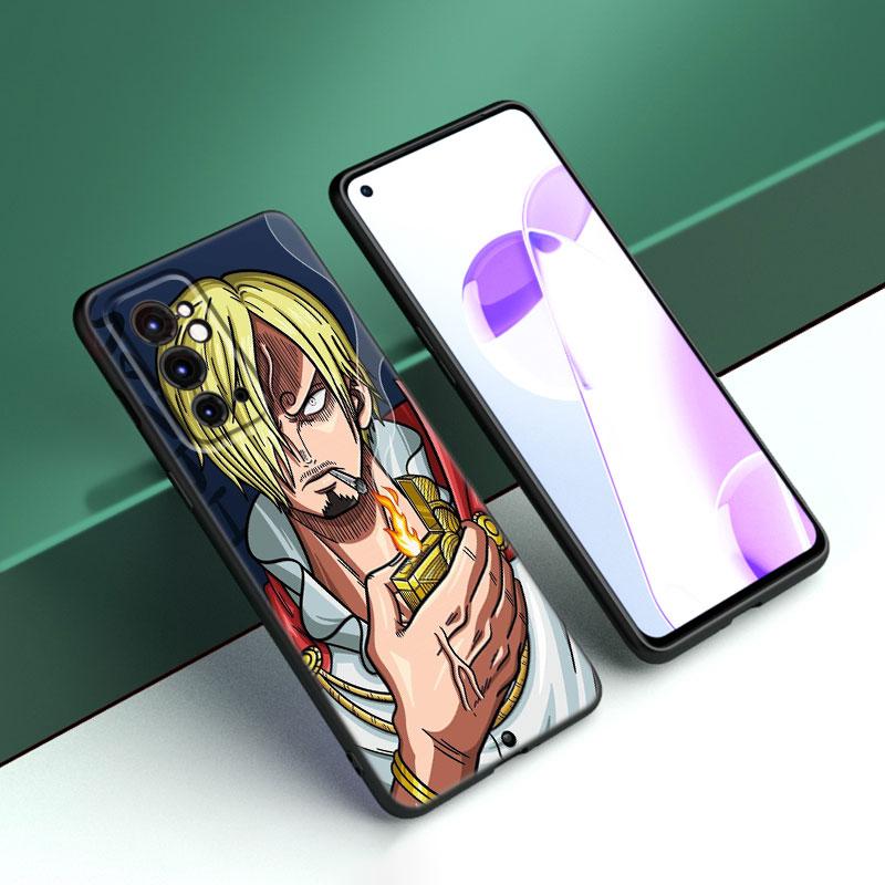 

Аниме One Piece Sanji черный силиконовый чехол для телефона OnePlus 9 10 11 12 ACE 2V Pro 9RT 10T 10R Nord CE 2 3 Lite N10 N20 N30 5G OnePlus Nord 5G