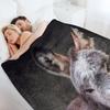 Donkey Foal Mattheo Throw Blanket Halloween Sofa for Sofa Extra Large Throw Blankets