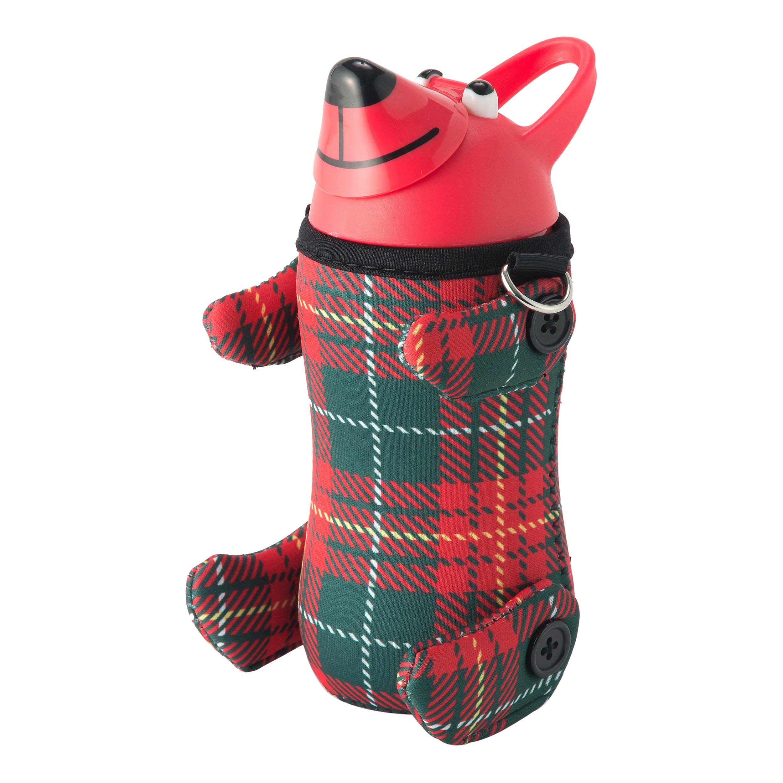 

Термокружка Animal Bottle Check Teddy Bear 5155CH7A RED Красный