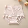 Large Size Female Spring and Summer 10A Antibacterial Comfortable Cotton Crotch High Waist Non Scratch Full Hip Briefs