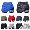 Griechenland Flagge Camouflage Muay Thai Kickbox Shorts Herren Damen Unisex Freizeit Sportbekleidung Doppellagig Schnelltrocknend Training Sport Fitnessstudio Workout