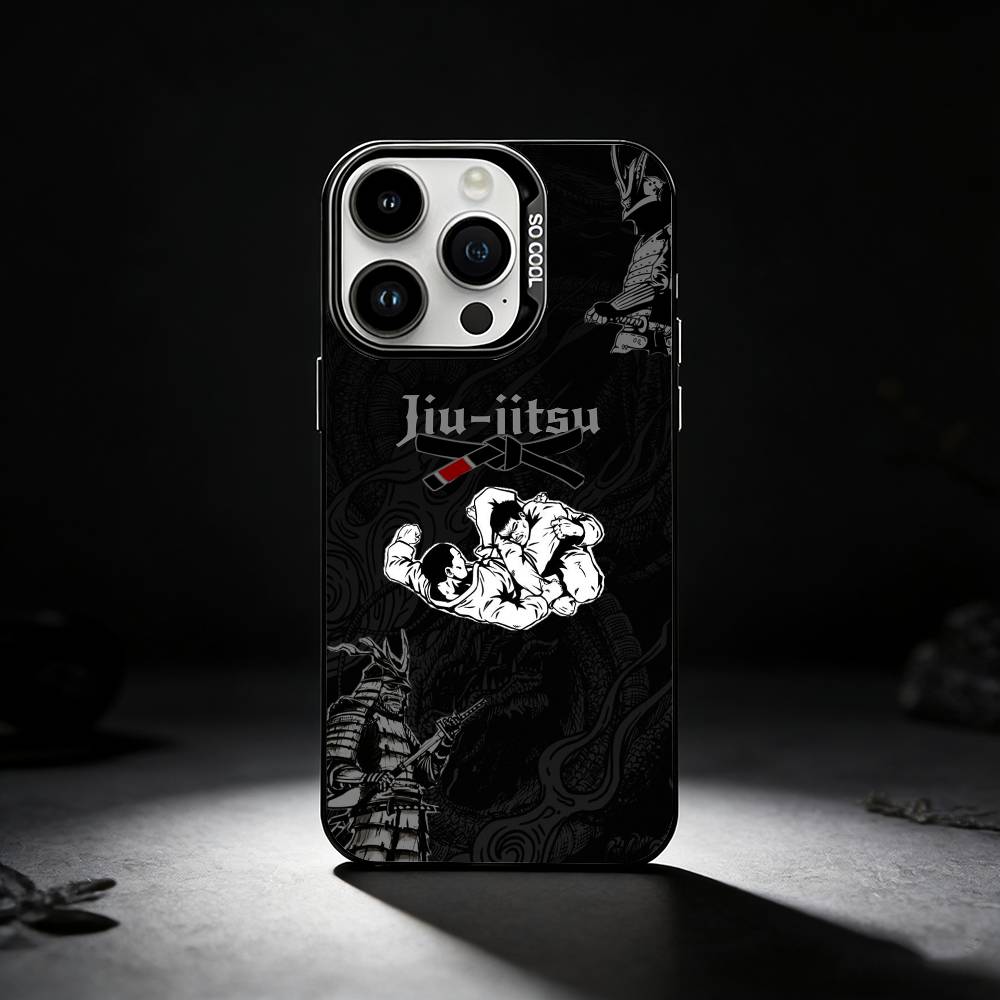 

BJJ Brazilian Jiu Jitsu COOL Phone Case For iPhone 17,16,15,14,13,12,11 Plus,Pro Max,XS,Colored silver phone case iPhone16plus