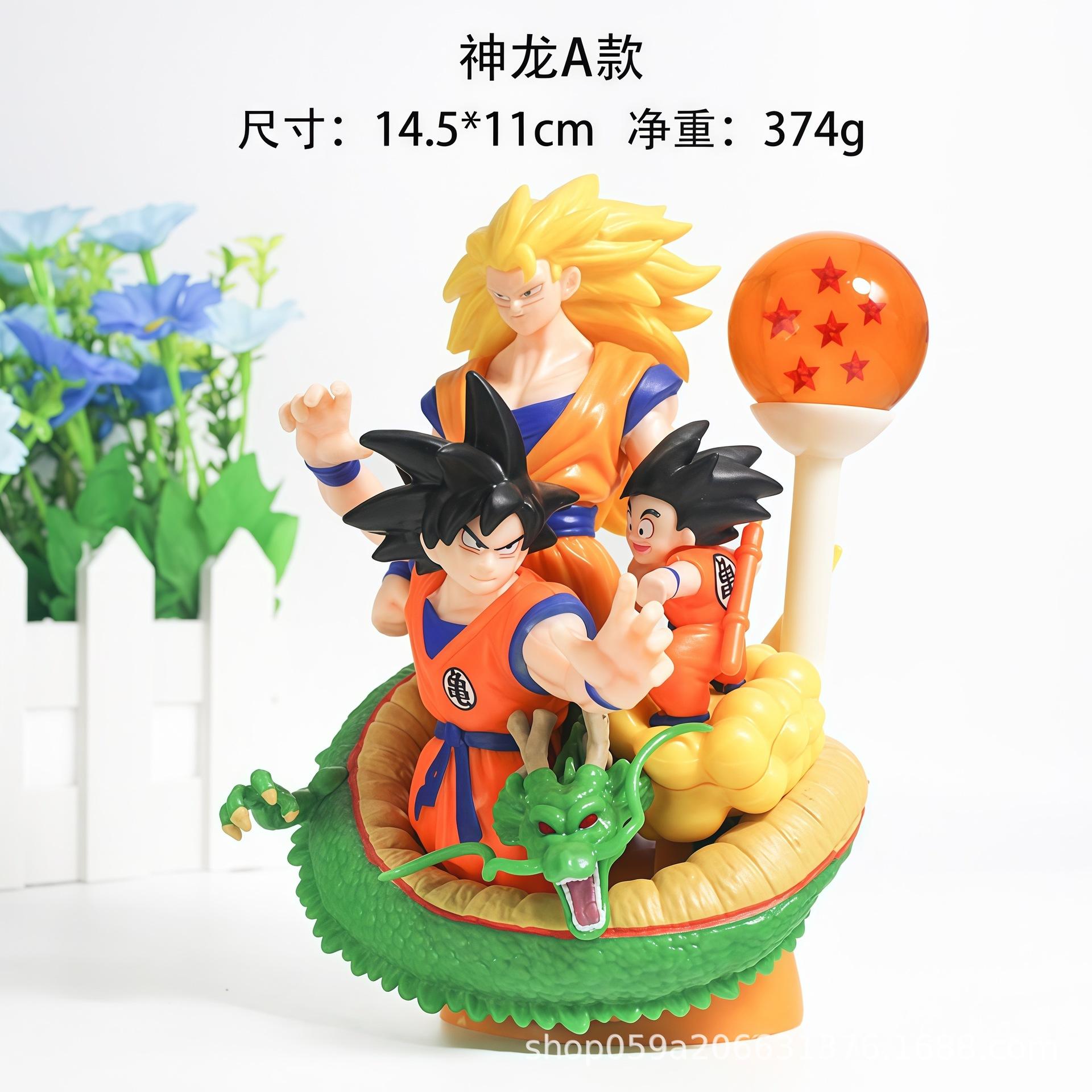 Dragon Ball Z Anime Action Figures Son Goku Majin Buu Vegeta Frieza Broli Cell PVC Cartoon Model Dolls