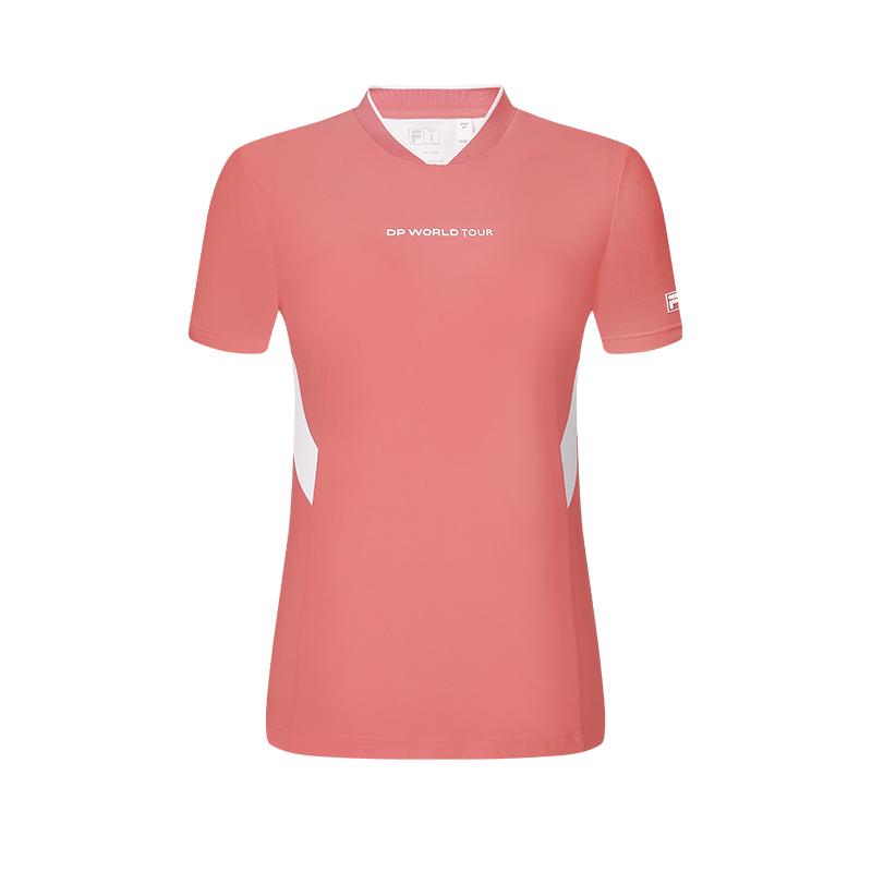 

New FILA T Shirts Women s Dibari Red A11W425118FPC 165/84A/M