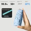 Ultra-Compact 40% off Sunshade and Rainproof Umbrella, Dual-Use Umbrella with Black Coating, Pocket-Sized Sun Umbrella, Mini Capsule Sun Protection