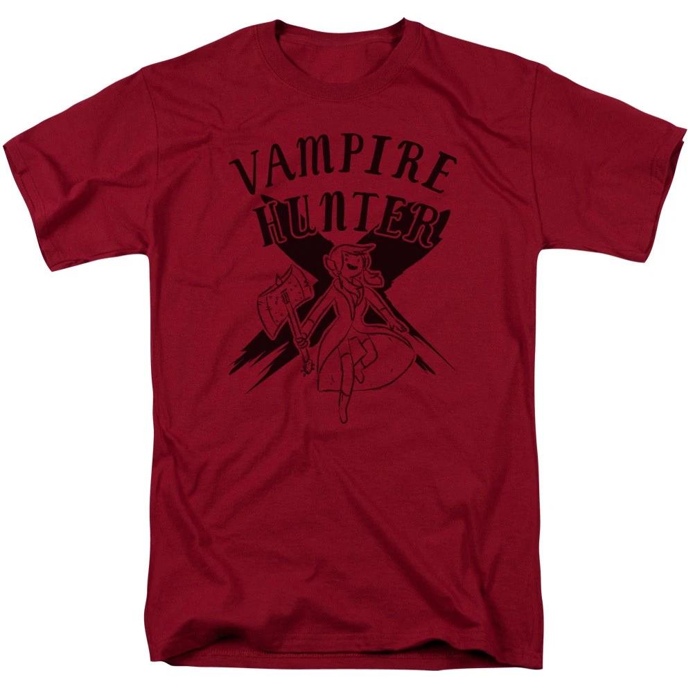 Adventure Time - Vampire Hunter - Unisex Short Sleeve Children s T-shirt - Red 140