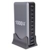 1000W USB C Charging Station GaN III Pro 10 Port 140W PD PPS Fast Charging Station Hub for Laptop Tablet Smartphone