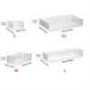 Clear Acrylic Cosmetic Storage Box Suitable for Vanity Storing Lipstick Eyeshadow Skincare Products Home Use Drawer Divider Desktop Makeup Organizer