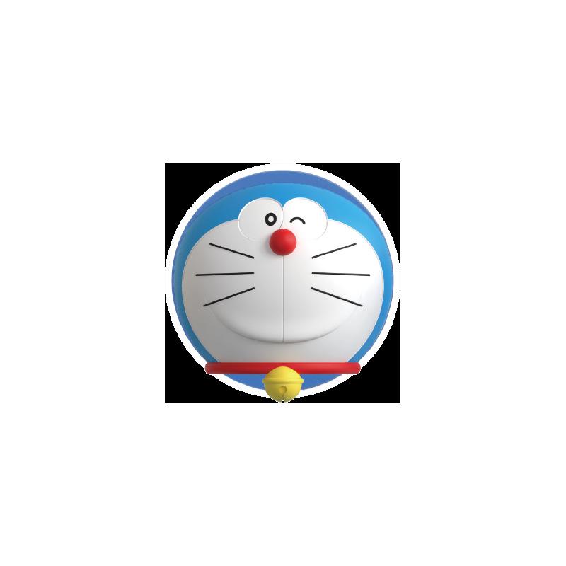 Doraemon 360° Rotation Phone Holder: Retractable Cartoon Airbag Stand for Desktop
