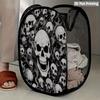 1Pcs Halloween Series 4 Pop-Up Laundry Hamper Expandable Mesh Hamper Basket for Room Bedroom Bathroom Organization Contemporary Storage