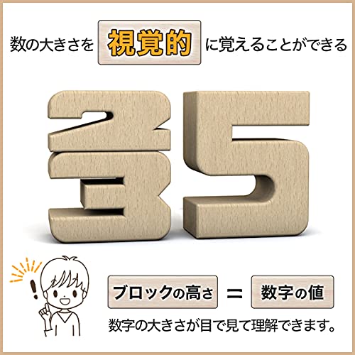 Sumblox Mini Starter Set: A Building Block Set That Helps Children Learn Numbers While Playing, with Japanese Language Cards Included.