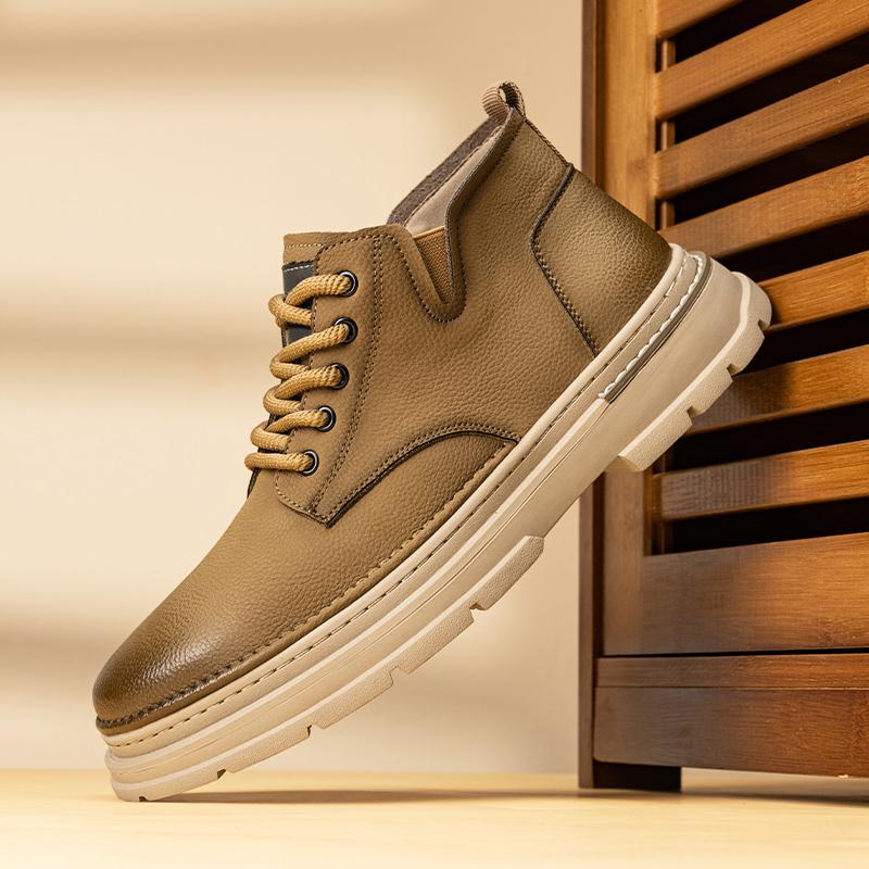 

Модная кожаная обувь Повседневная деловая обувь для мужчин Платье Tenis De Hombre Мокасины Мокасины Tenis Caballero Дизайнерская 44 хаки