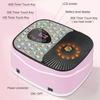 UV LED Nail Lamp Kit, Fast Curing Gel Polish Dryer with 4 Timer Settings, Cordless Rechargeable, Includes UV Gloves
