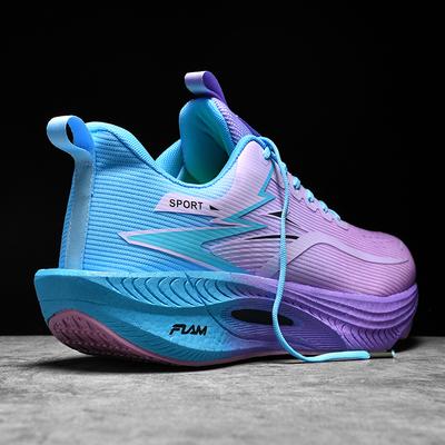 Scarpe da Corsa Atletiche Uomo Scarpe Atletiche Maratona Traspiranti Comfort Peluche Tendenza Donna Scarpa da Ginnastica Atletica Esterno Scarpe Atletiche Ammortizzazione ad Aria