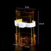 2/4Pcs Plastic Birds Water Feeders Dispenser Automatic Bird Feeder Parrot Canary Parakeet Cage Food Drinking Feeding Supplies