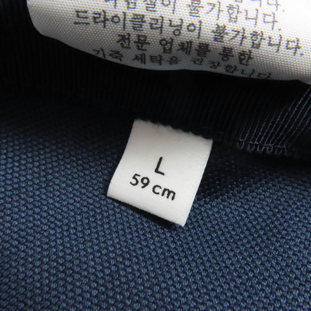 Pristine GUCCI hat GG Jacquard Lamb Leather Denim Bucket Hat Women L 816543 Used