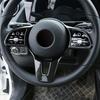 Car Steering Wheel Panel Trim Cover Decor Accessories For Mercedes Benz A B C E G CLA GLB Class W177 W247 W205 W213 C118 W118