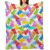 Gummy Bears Throw Blanket Summer Beautifuls Blankets For Bed Luxury Blankets