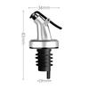 1/3Pcs Oil Bottle Stopper Cap Dispenser Sprayer Lock Wine Pourer Sauce Nozzle Liquor Leak-Proof Plug Bottle Stopper Kitchen Tool